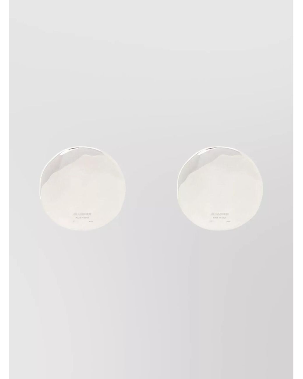Jil Sander White Earrings
