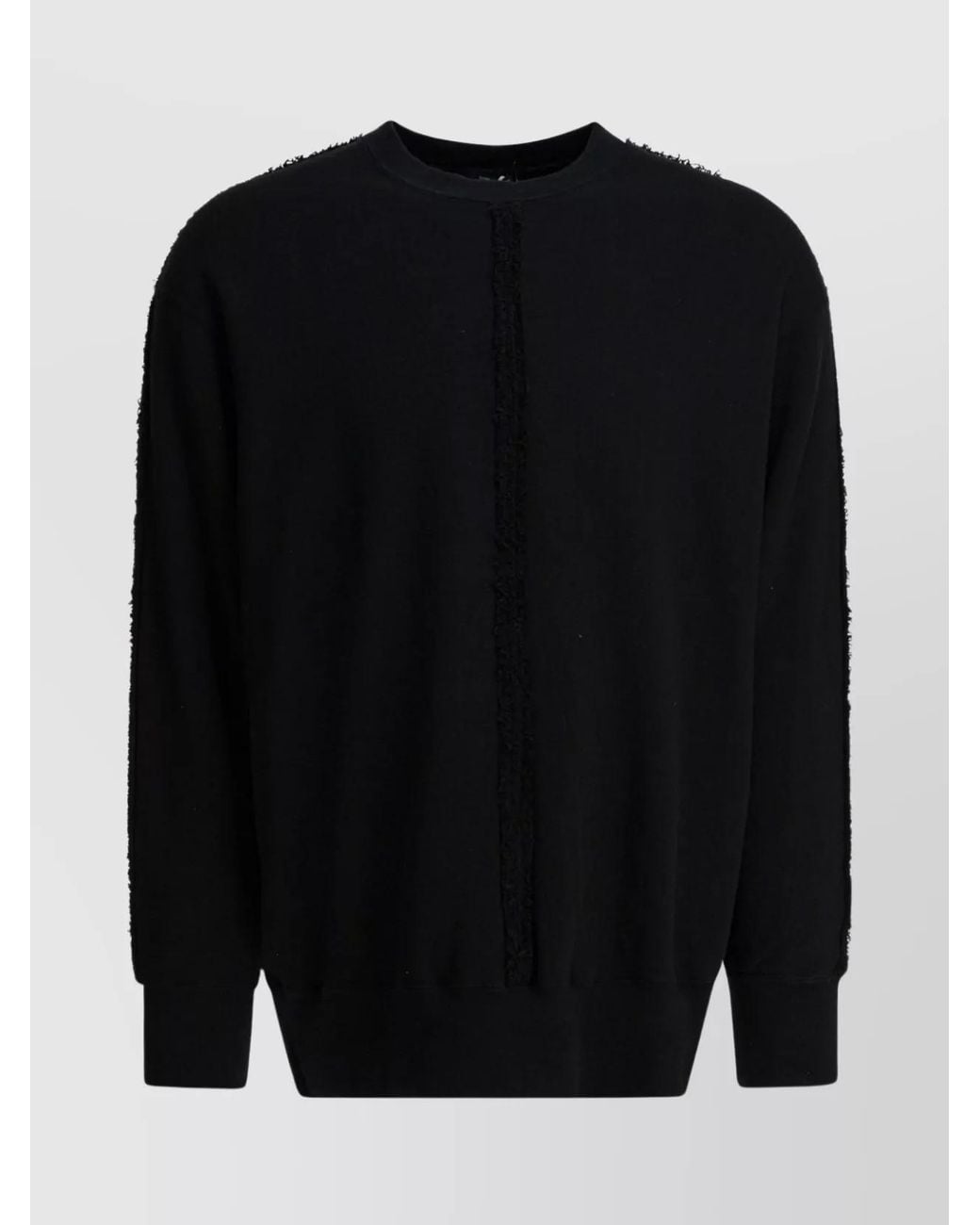 Comme des Garçons Black Cotton Crewneck Sweatshirt for men