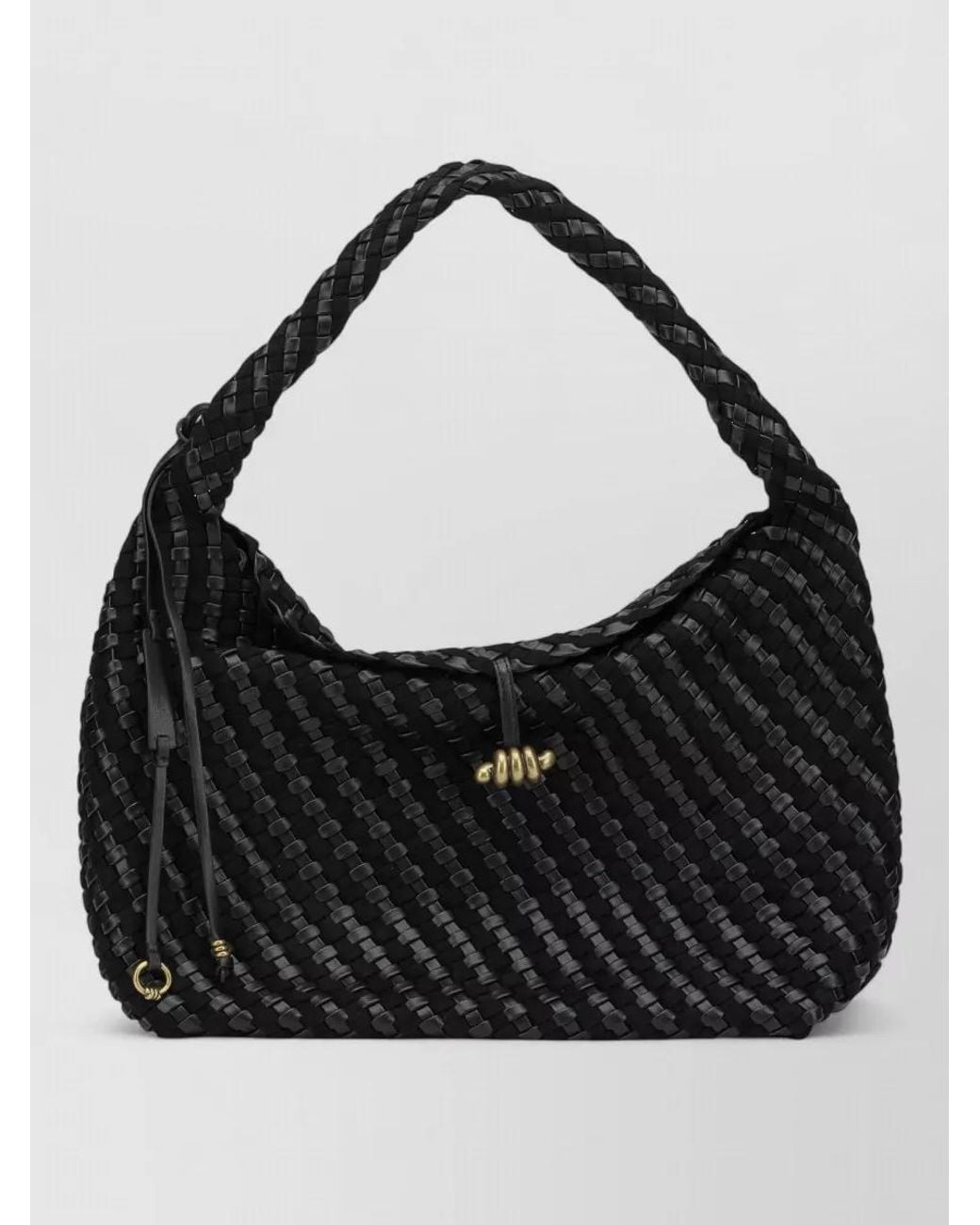 Gianni Chiarini Black Leather Clutch Bag