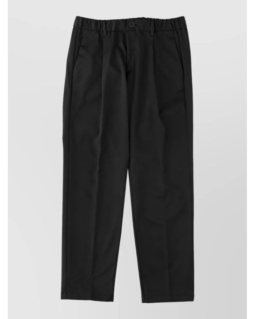 Herno Black Tailored Trousers for men