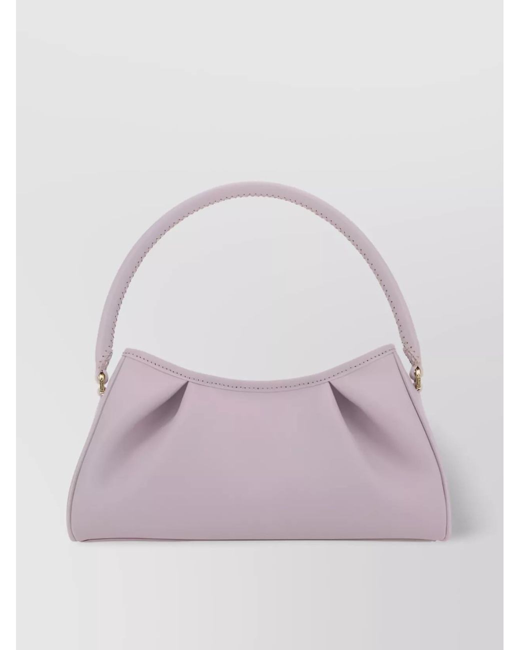 Elleme Pink Dimple Leather Shoulder Bag