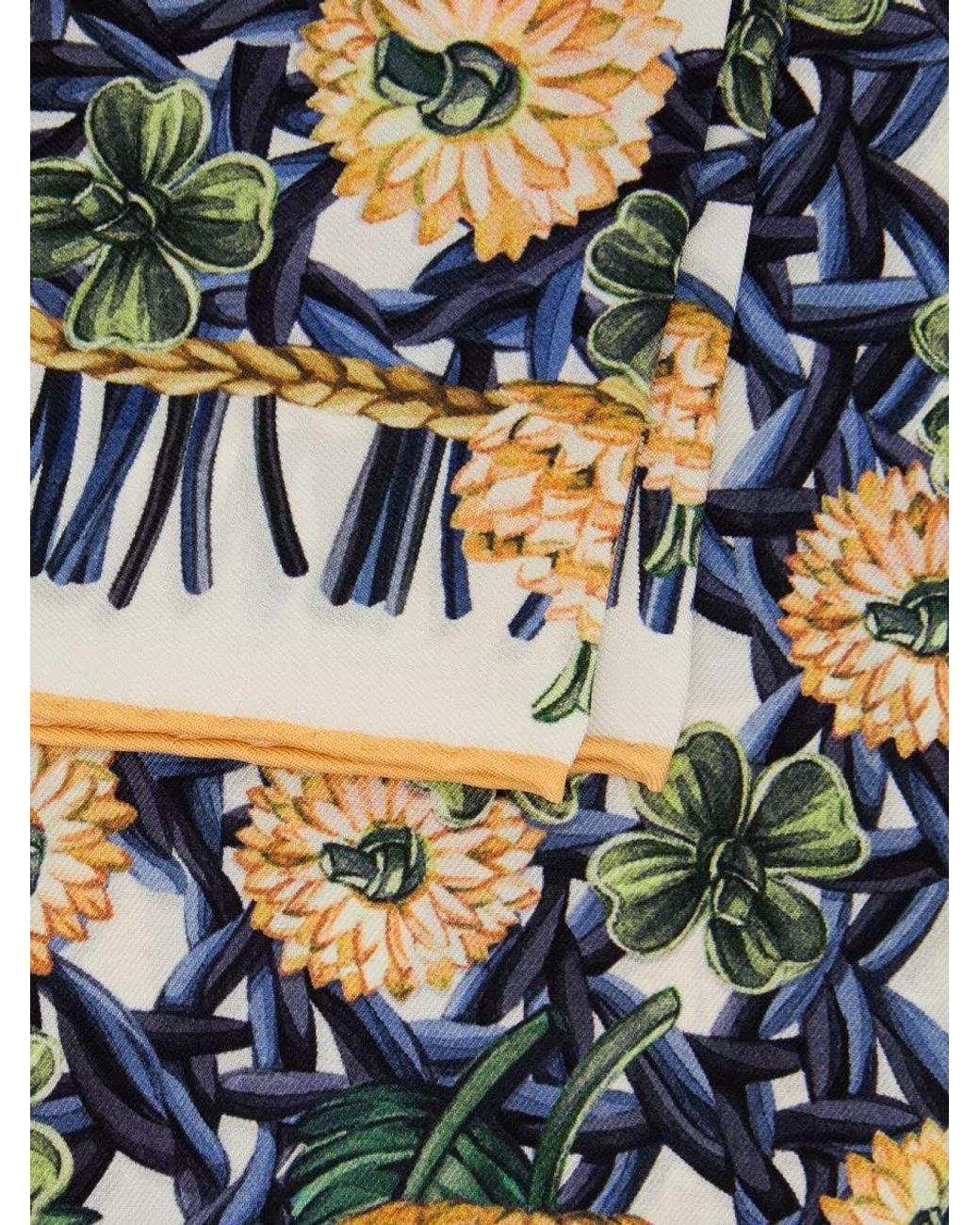 Dior Blue Scarf