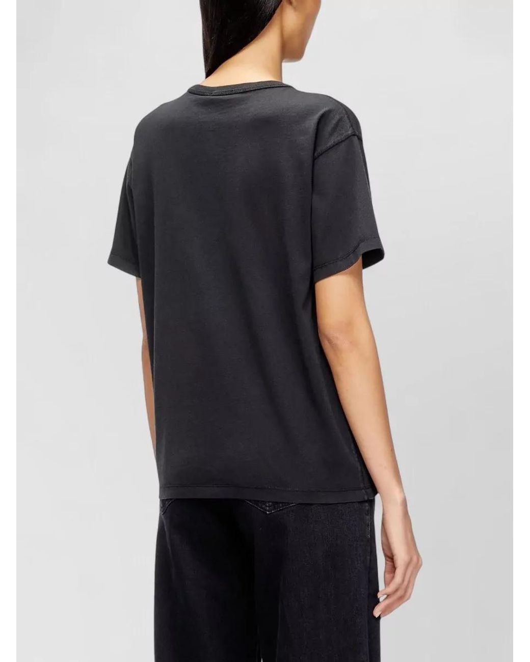 DIESEL Black Regular-Fit Cotton Crew-Neck Short-Sleeve T-Shirt