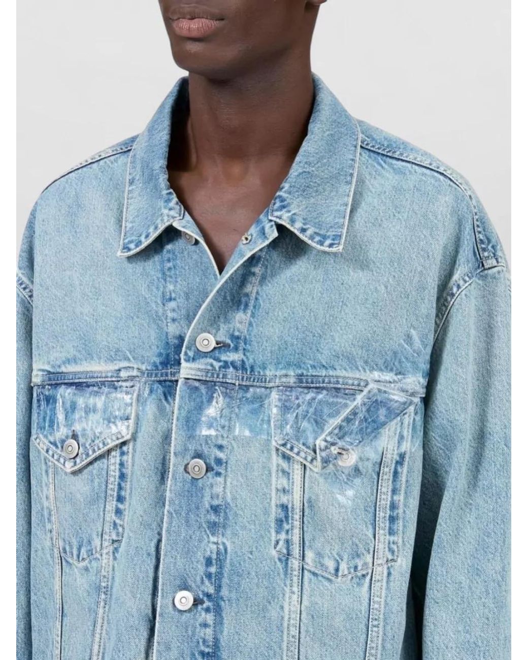 Maison Margiela Blue Denim Jacket for men