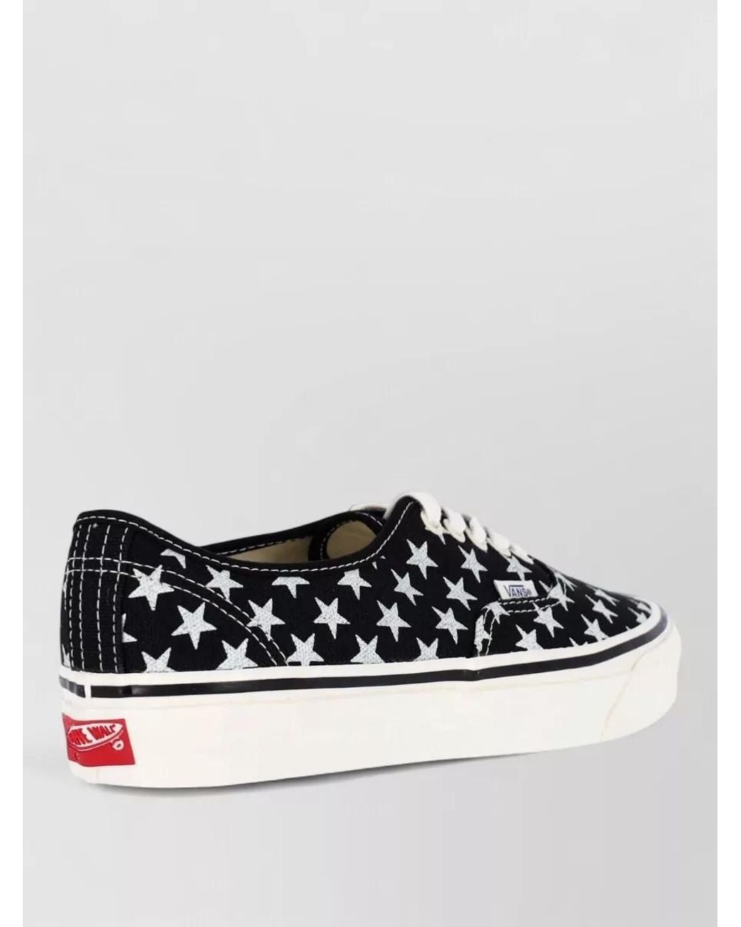 Vans Multicolor Star Print Canvas Low-Top Lace-Up Sneakers