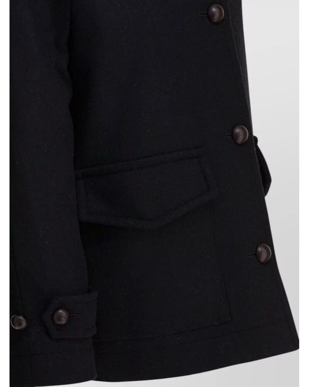 Circolo 1901 Blue Wool Single-Breasted Coat