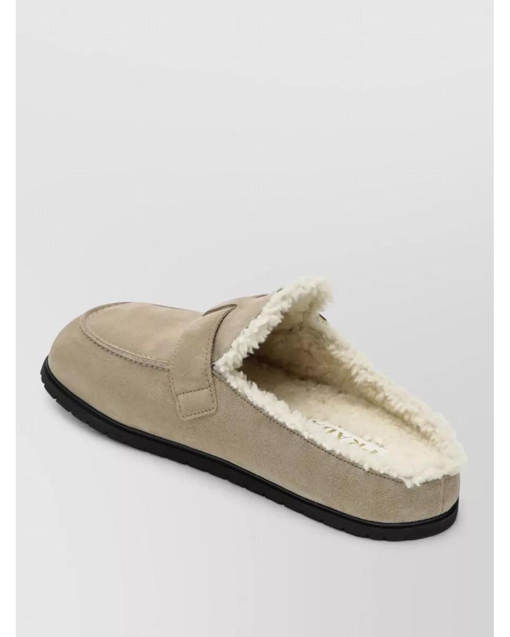 Prada Natural Slippers
