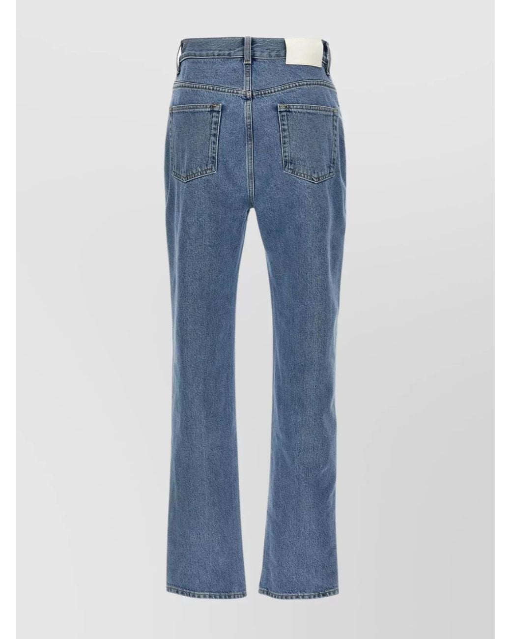 Loulou de Saison Blue Denim Straight-Leg Jeans