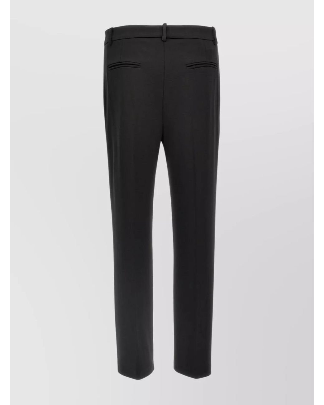 Pinko Black Bello Straight-Leg Tailored Trousers