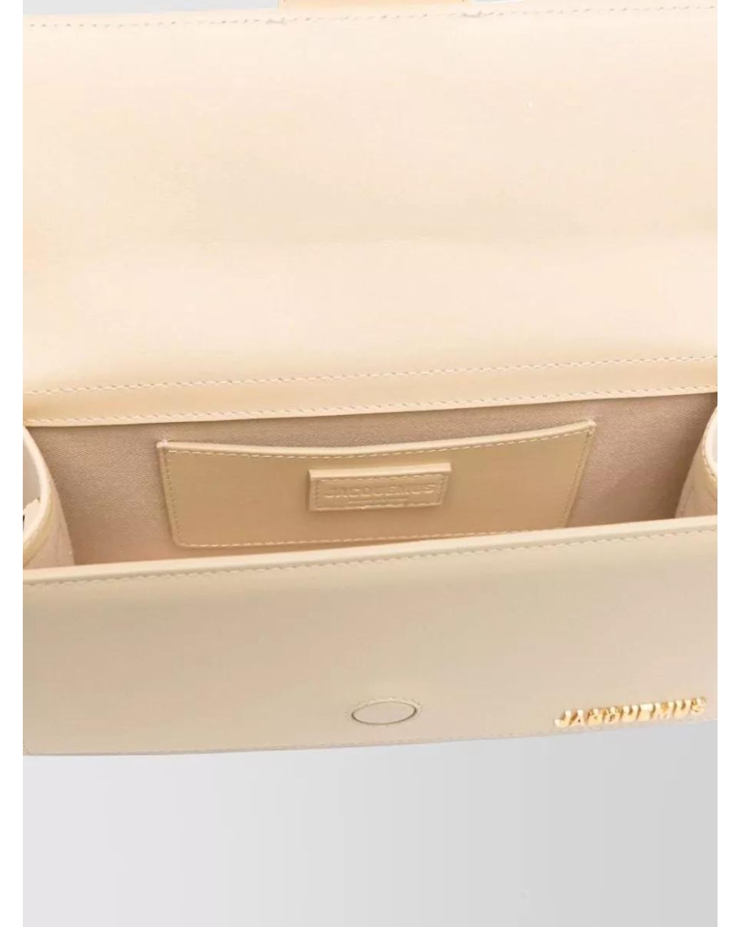 Jacquemus Natural Le Grand Bambino Leather Cross-Body Bag