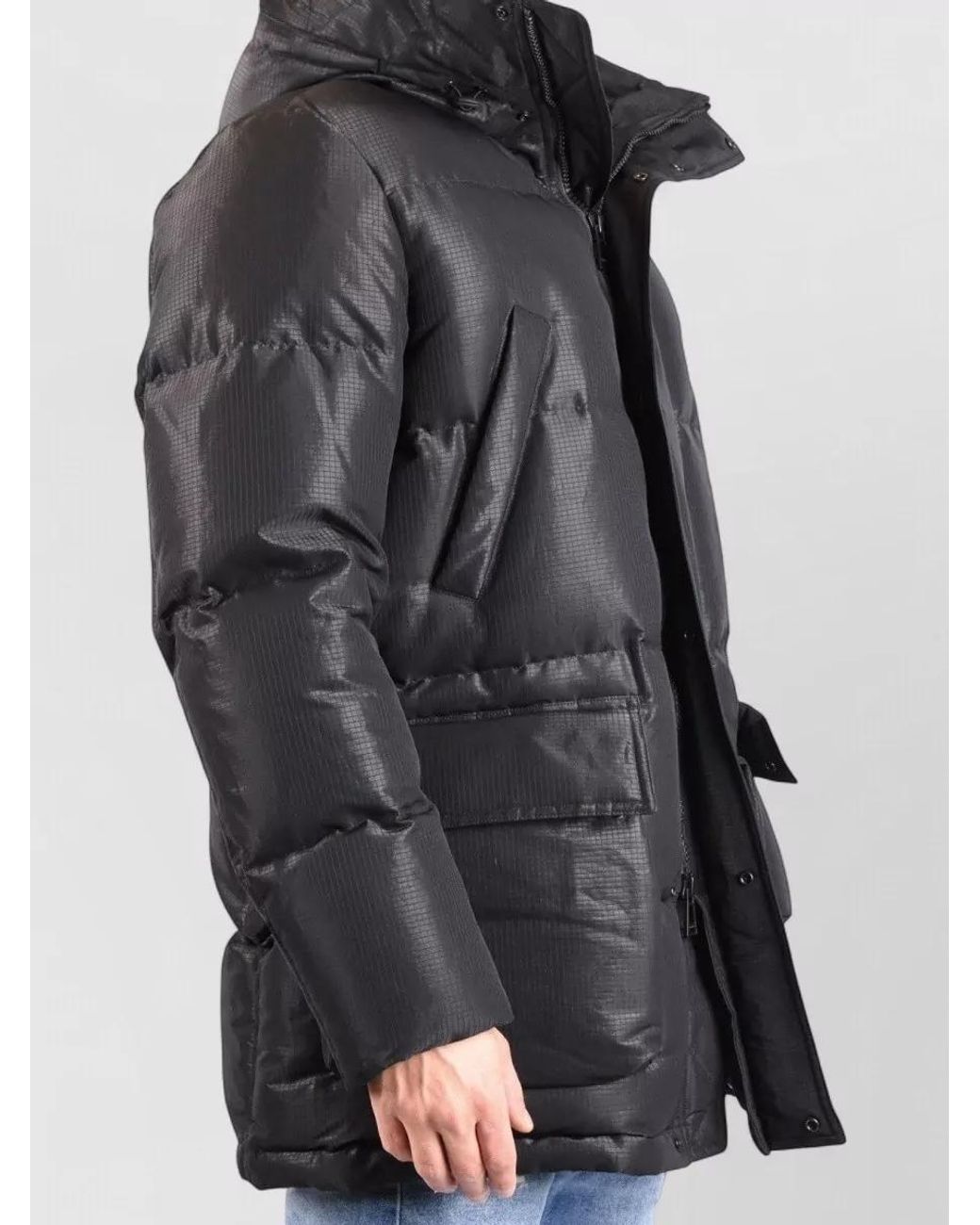Belstaff Black Puffer Jacket for men