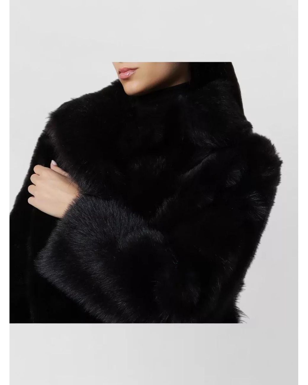 Blancha Black Shearling Jacket