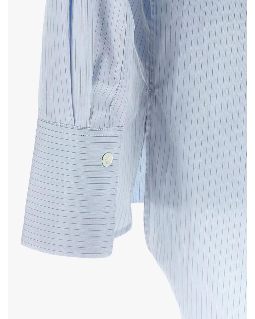 NAMACHEKO Blue Hernan Cotton Shirt for men