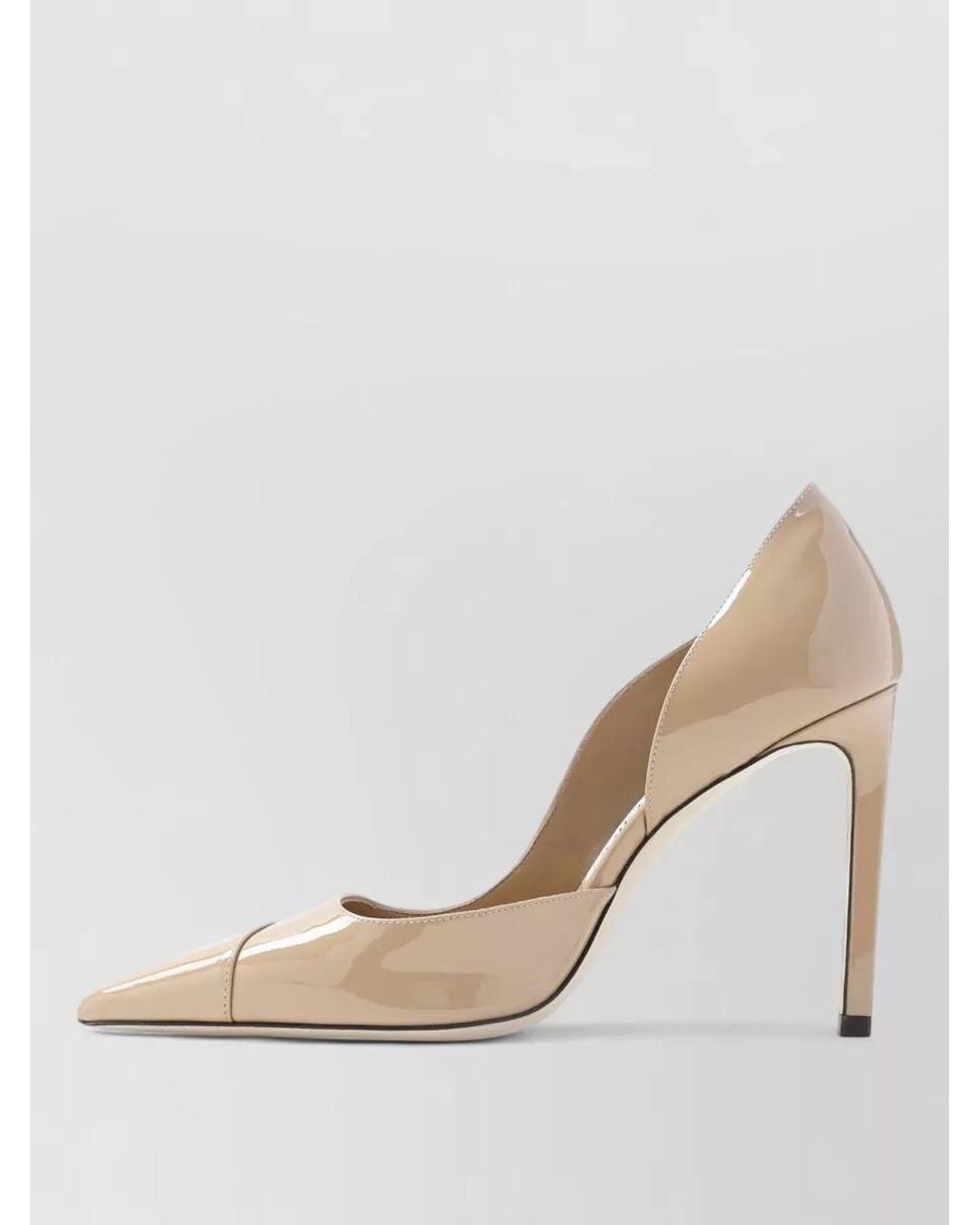 Jimmy Choo Pink Patent Leather Brigitte 100 Pumps