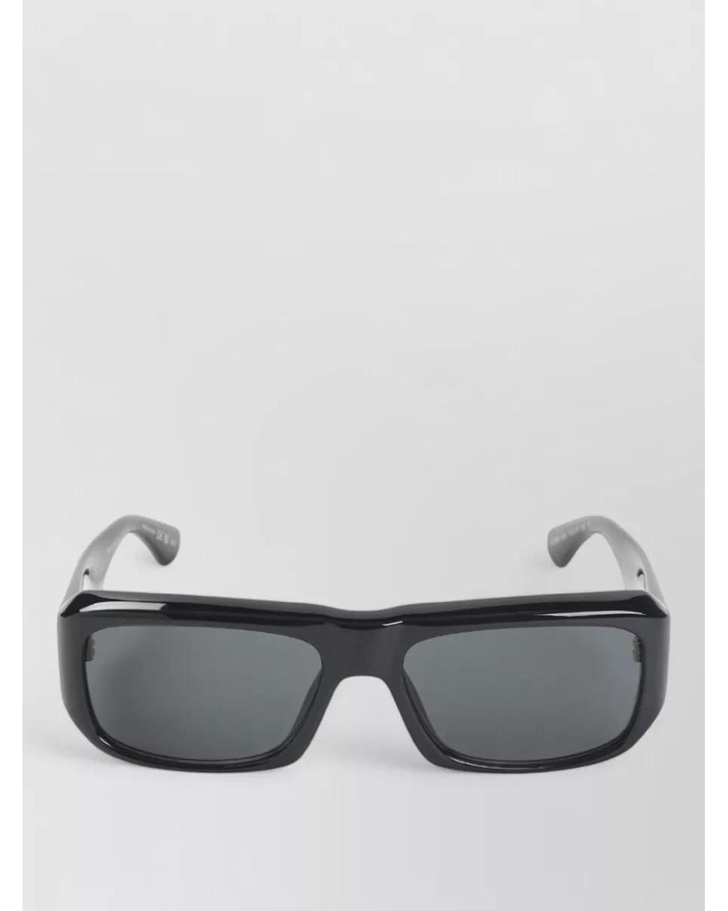Saint Laurent Gray Acetate Square Sunglasses for men