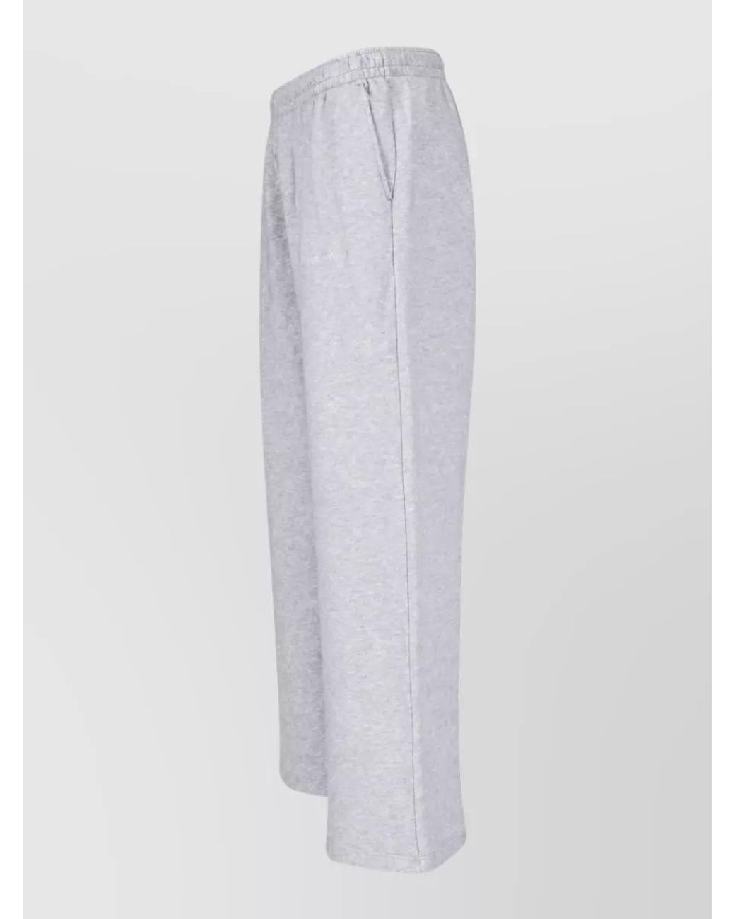 Sporty & Rich White Straight Sweatpants