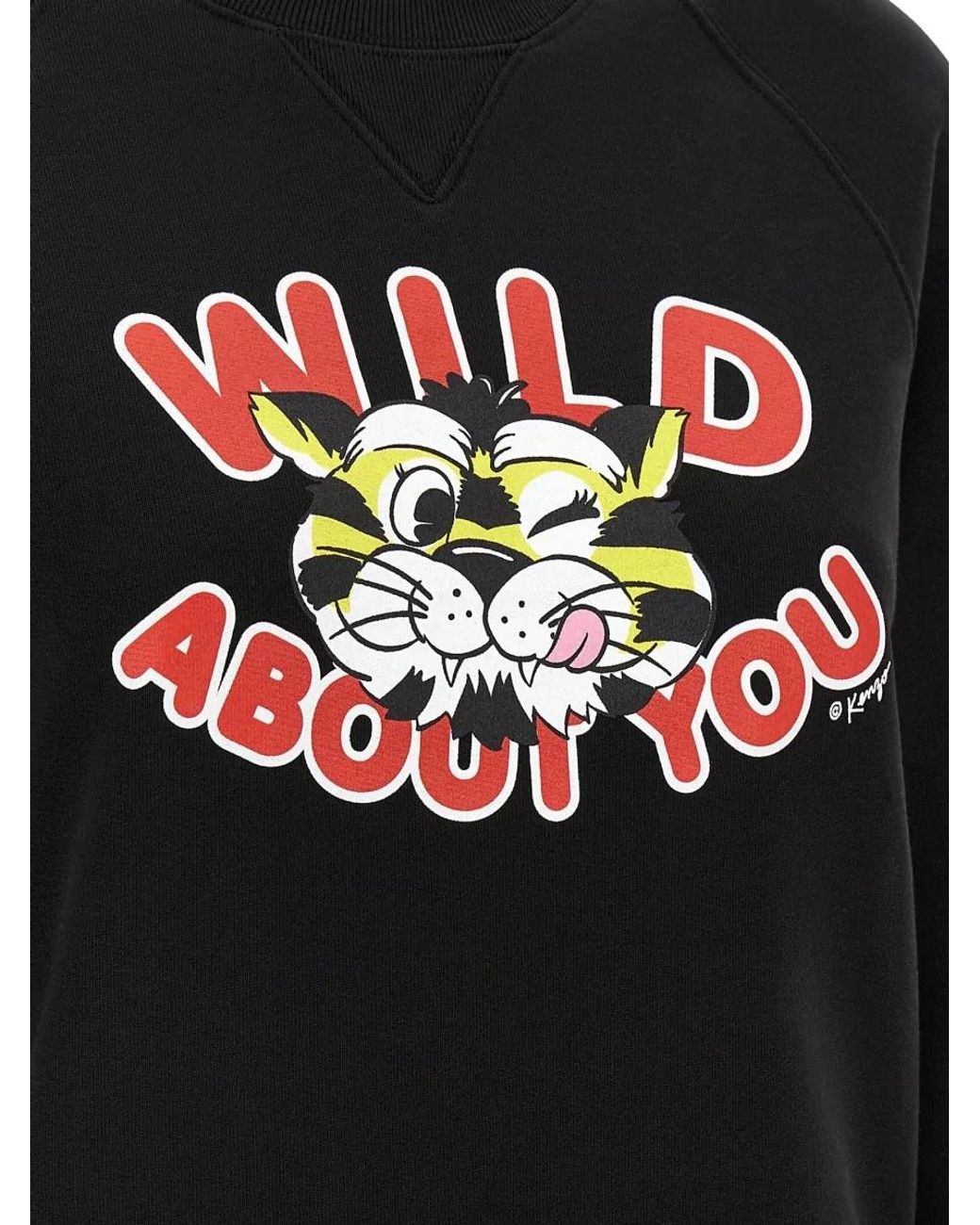 KENZO Black Wild Tiger' Sweatshirt