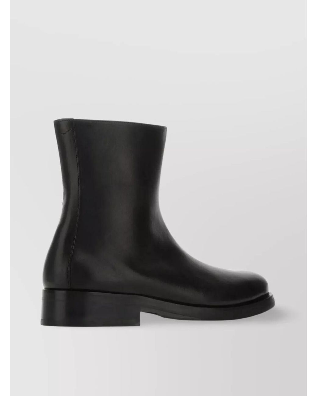Our Legacy Black Leather Camion Ankle Boots for men