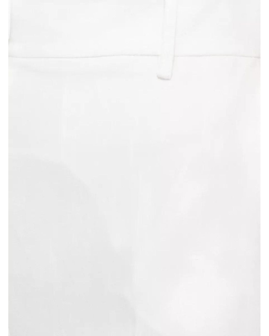 Antonelli White Wide-Leg Trousers