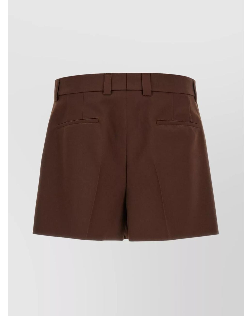 Gucci Brown Wool Tailored Shorts for men