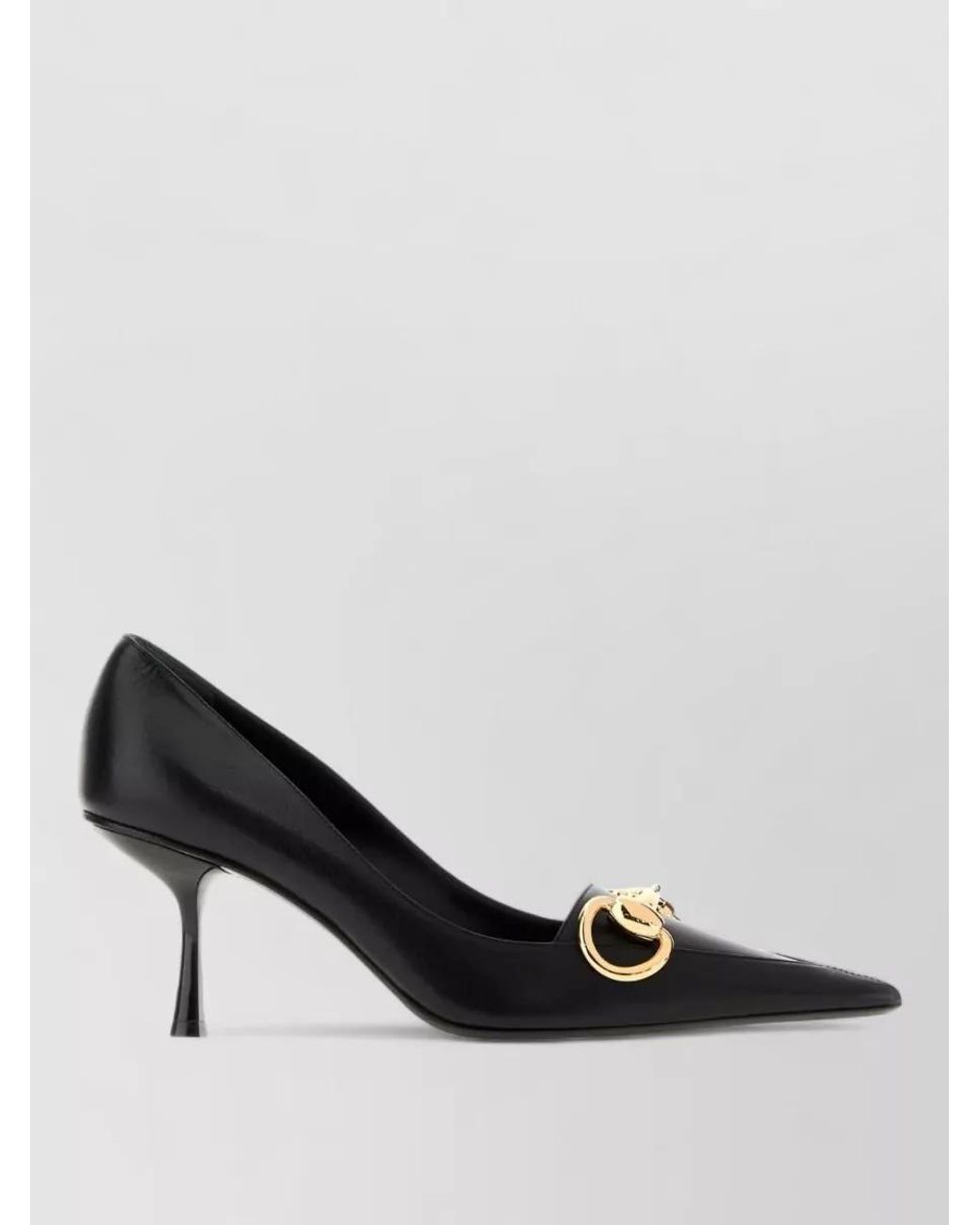 Gucci Black Leather Boulevard Pumps