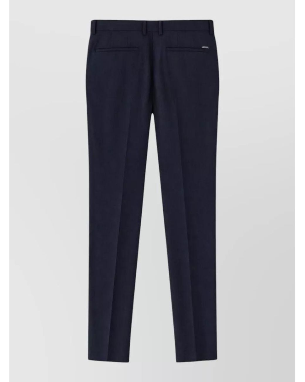 Boss Blue H-Genius-253 Slim-Fit Tailored Trousers for men