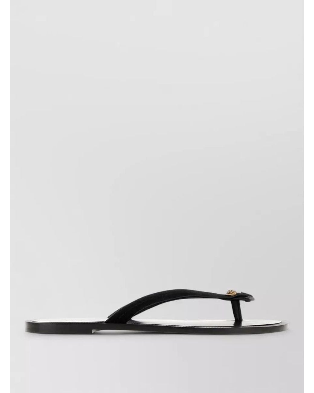 Versace Multicolor Suede Leather Thong Slides for men