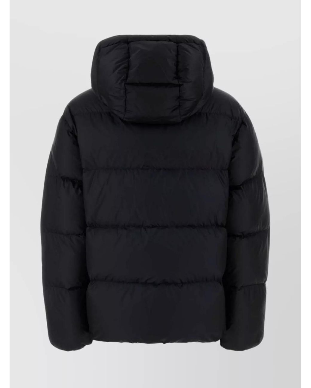 Polo Ralph Lauren Black Nylon Quilted Down Parka Coat