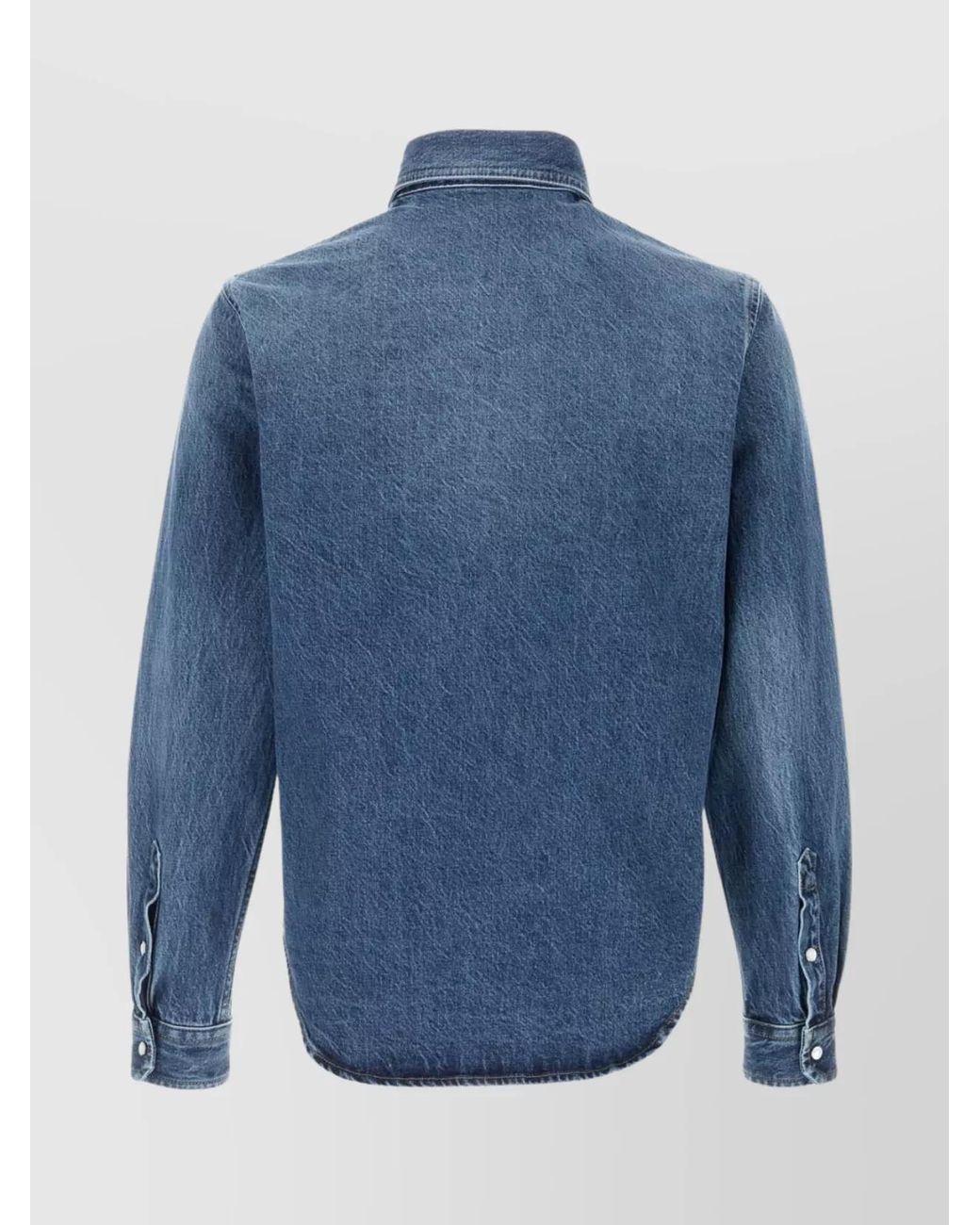 Versace Blue Denim Shirt for men