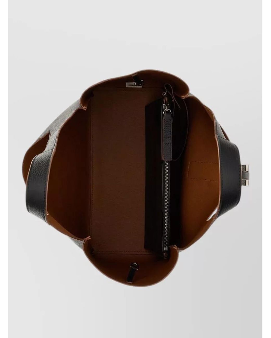 Hogan Black Leather Shoulder Bag