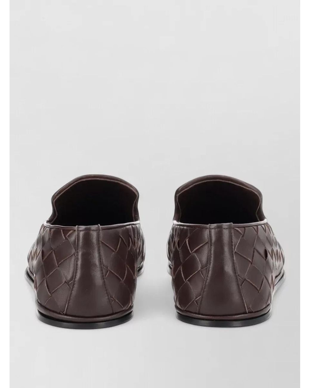 Bottega Veneta Brown Leather Loafers for men