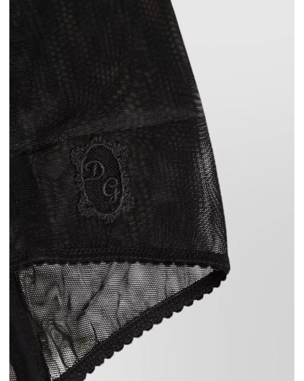 Dolce & Gabbana Black High-Rise Briefs
