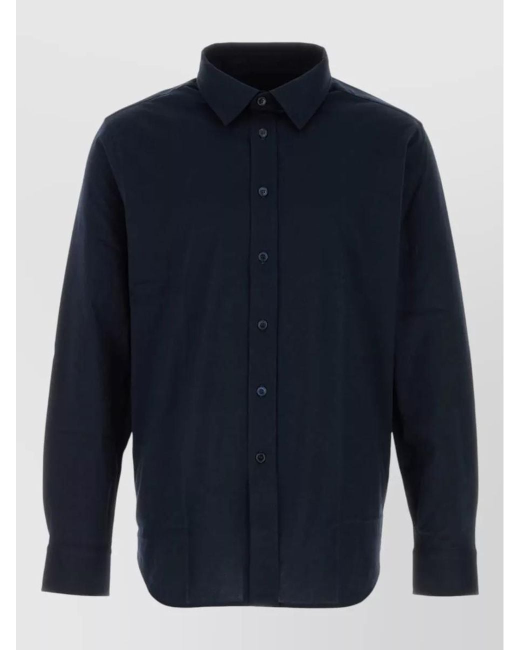 Brioni Blue Cotton Shirt for men