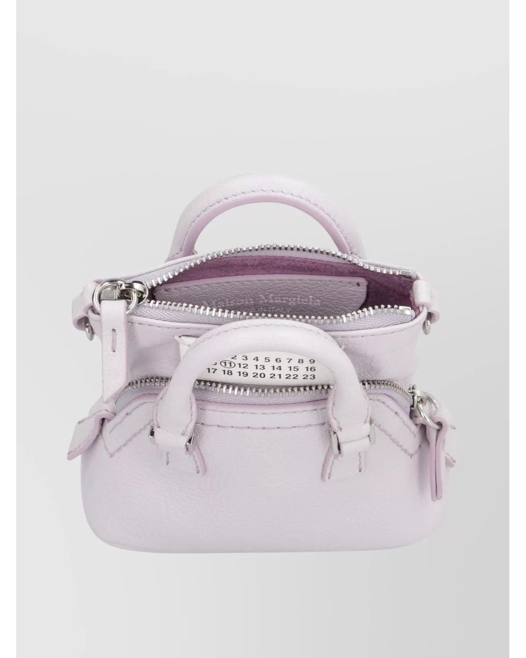 Maison Margiela Gray 5Ac Classique Baby Leather Crossbody Bag