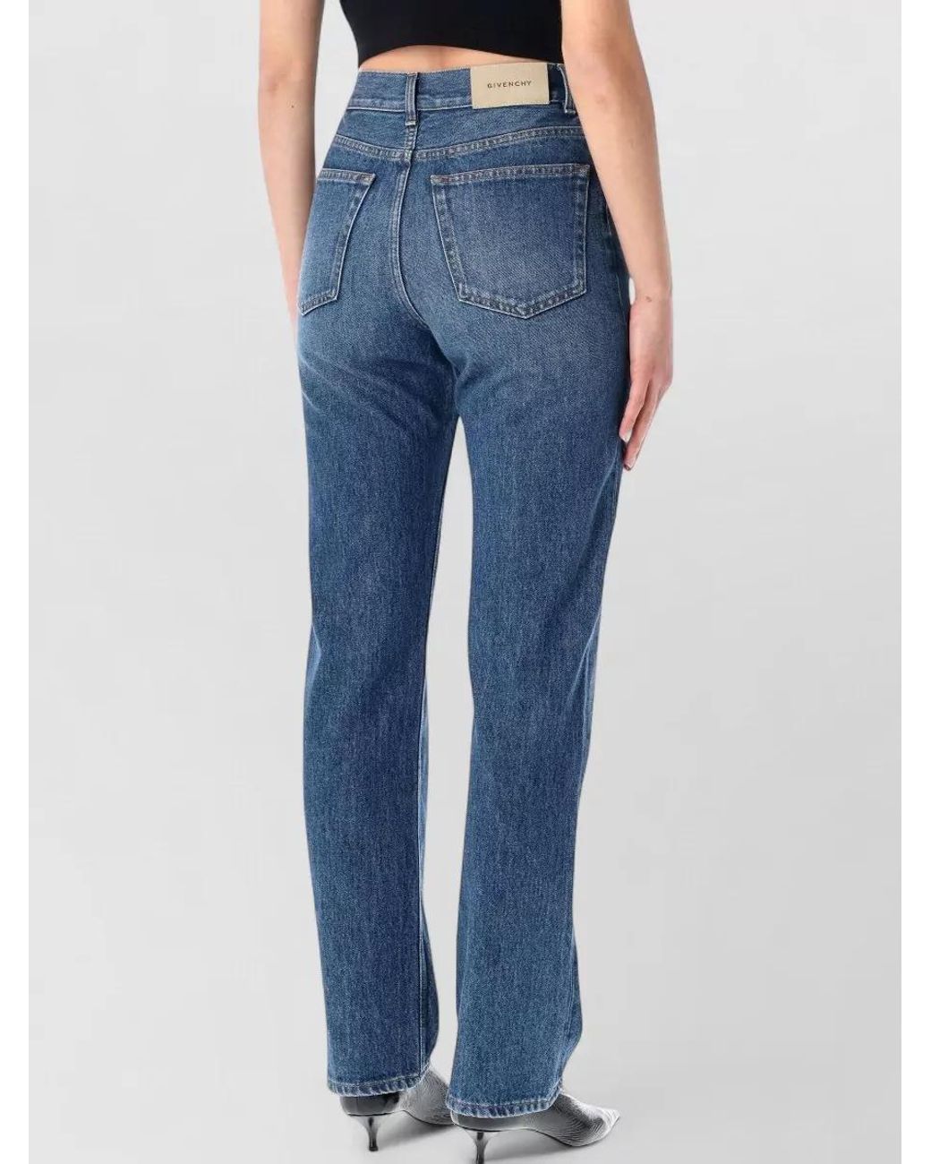 Givenchy Blue Denim Straight Leg Jeans