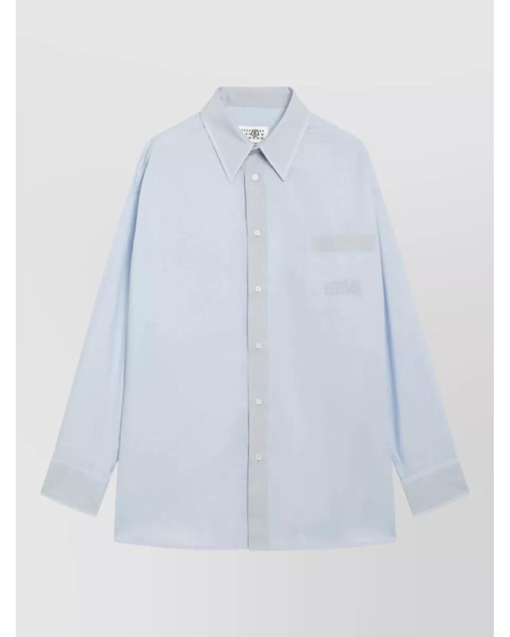 MM6 by Maison Margiela Blue Shirt for men