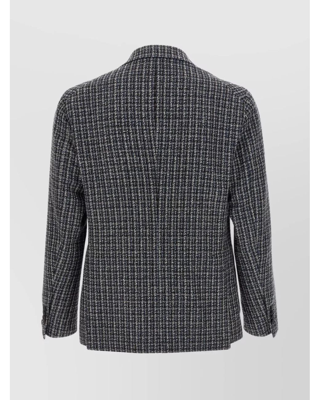 Tagliatore Gray Tweed Blazer for men