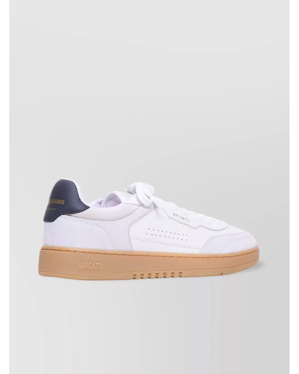 Axel Arigato White Leather Low-Top Sneakers for men