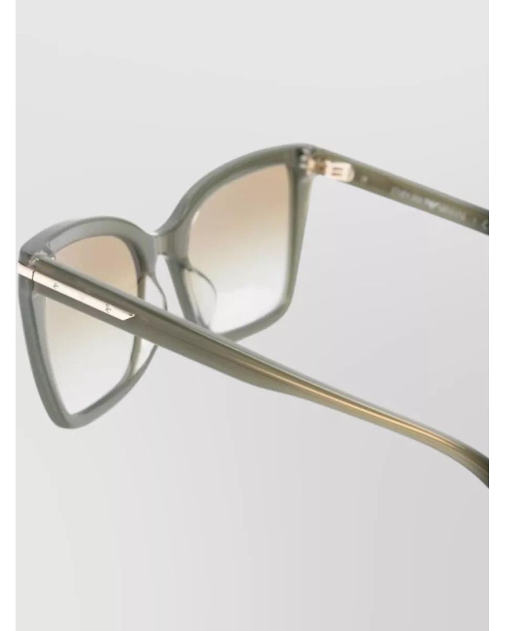 Emporio Armani Natural Cat-Eye Sunglasses