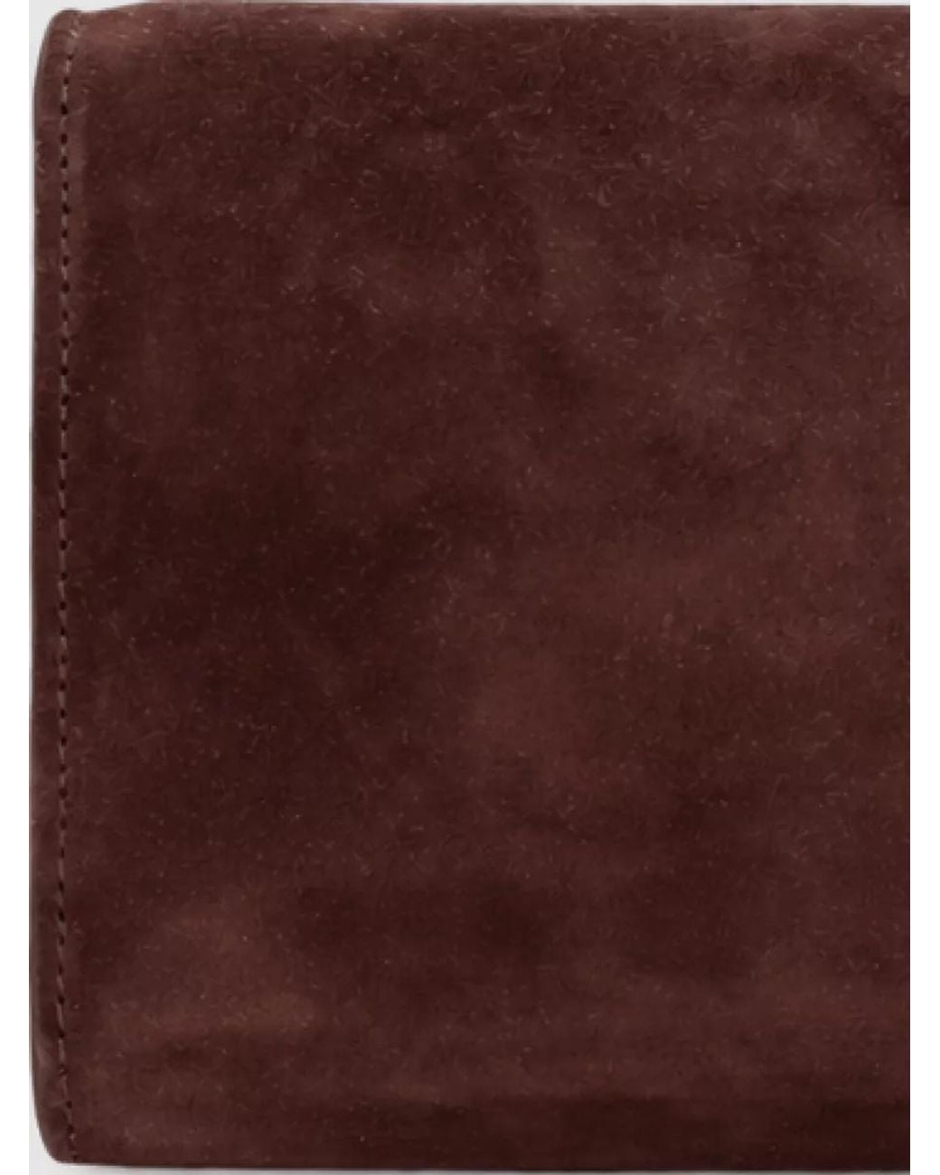 Jimmy Choo Brown Emmie Suede Clutch Bag
