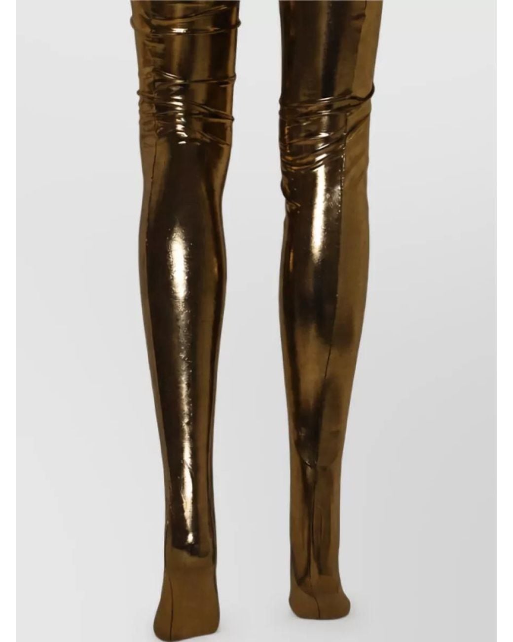 Dolce & Gabbana Black Metallic Leggings