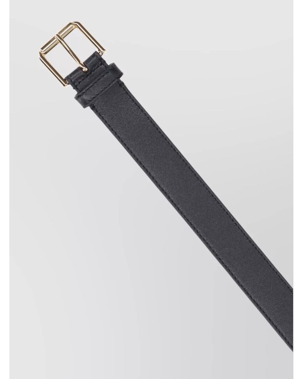 Givenchy White Leather Long Belt