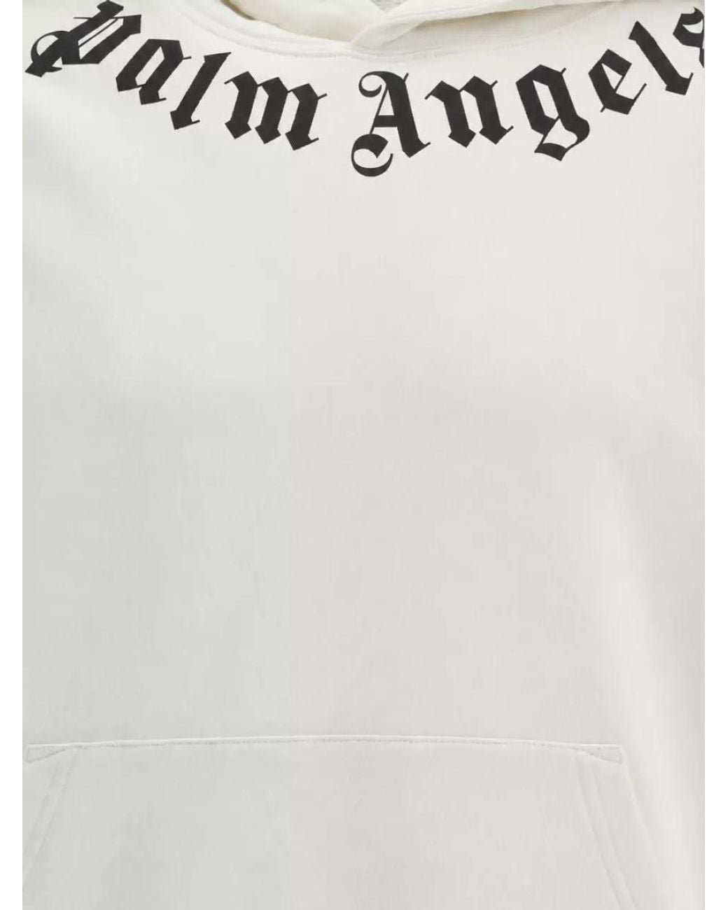 Palm Angels White Cotton Tank Top for men
