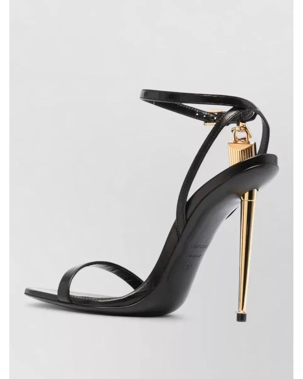 Tom Ford White Leather Sandals