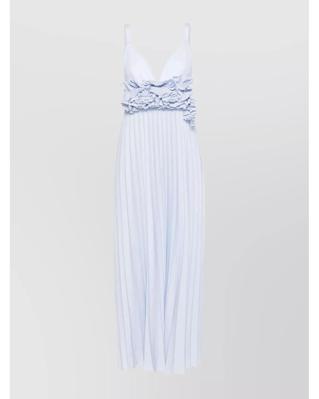 P.A.R.O.S.H. White Maxi Dress