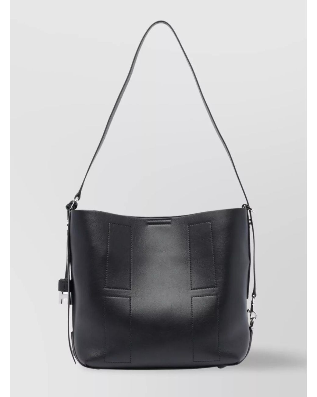 Hogan Black Small Leather Shoulder Bag