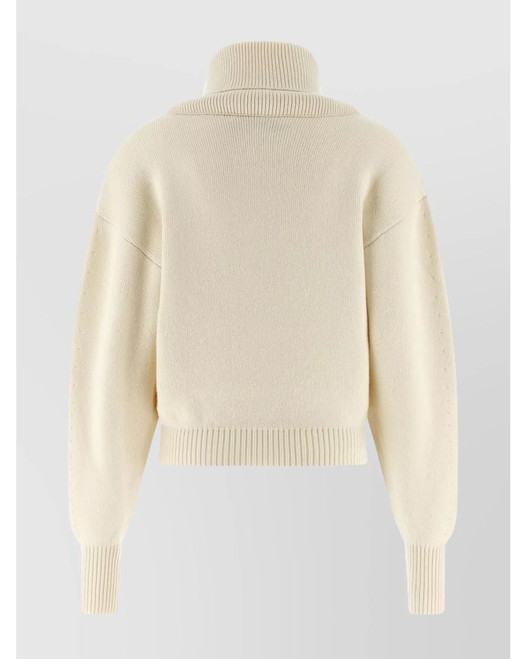 Jacquemus Natural Cashmere Wool Jumper