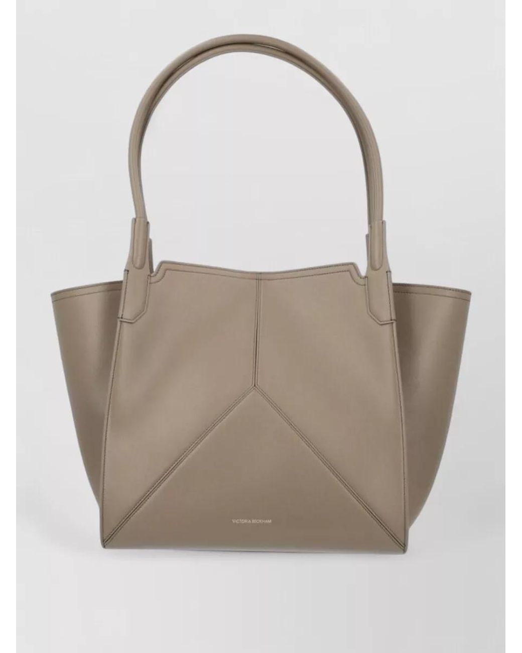Victoria Beckham Natural Victoria Leather Tote Bag