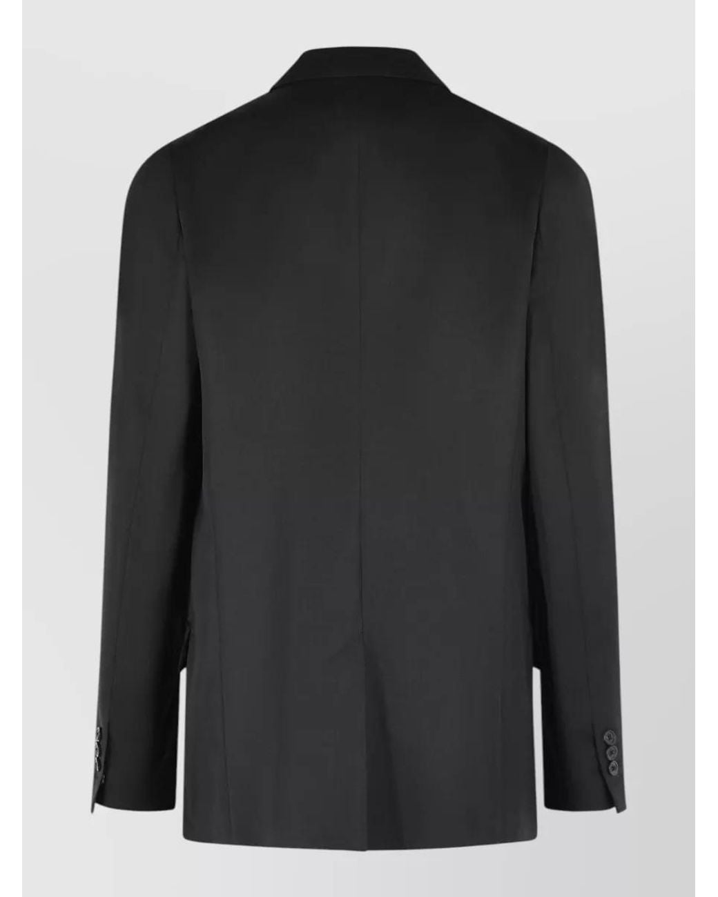 Maison Margiela Black Virgin Wool Blazer