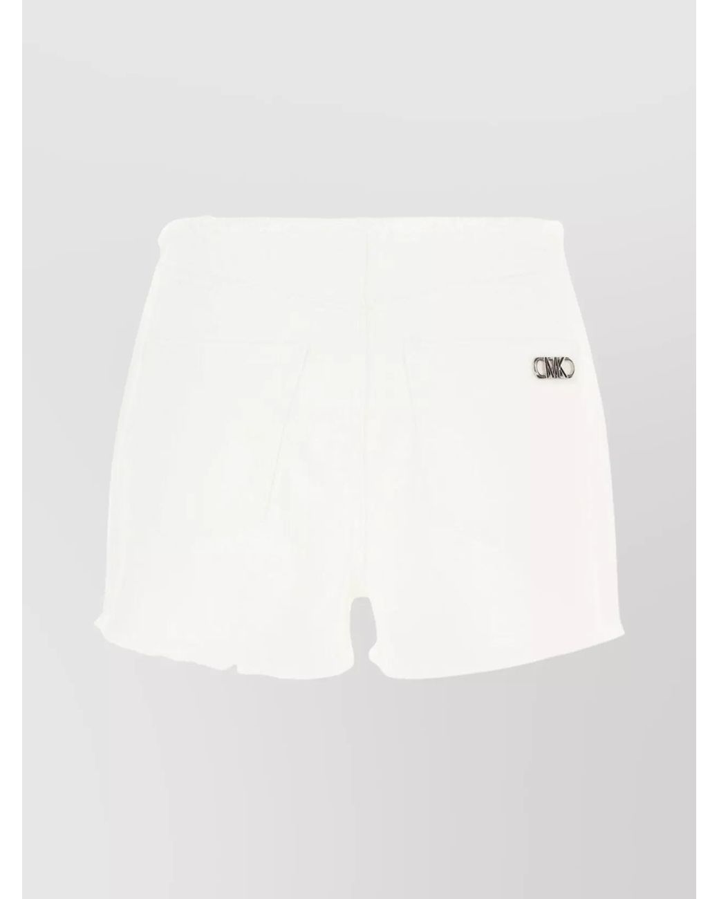 Michael Kors White Pure Cotton Denim Shorts